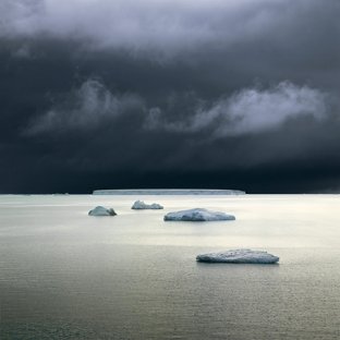 Five Icebergs, Weddell Sea